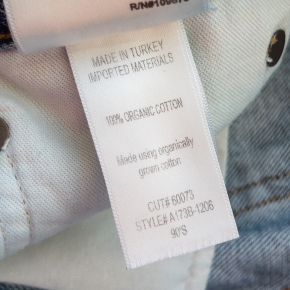 Agolde High Waist 90's Crop Jeans in Suspend - Picture 16 of 16